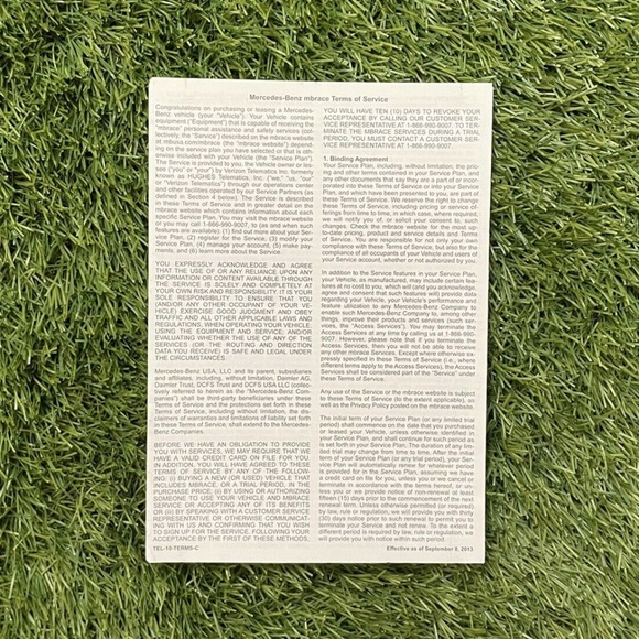 2016 Mercedes-Benz CLA Owners Manual (CLA45 AMG, CLA250 4MATIC) - Picture 7 of 11